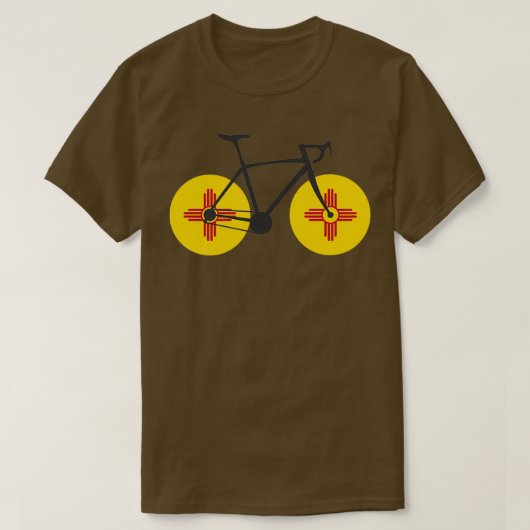 New Mexico Flag Cycling T-shirt (Design voorkant)