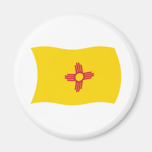 New Mexico Flag Magnet (Voorkant)