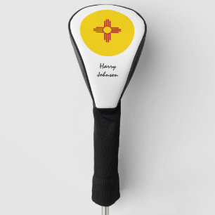 New Mexico Flag, Monogrammed Golf Clubs Hoesjes US Golfheadcover