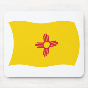 New Mexico Flag Mousepad Muismat