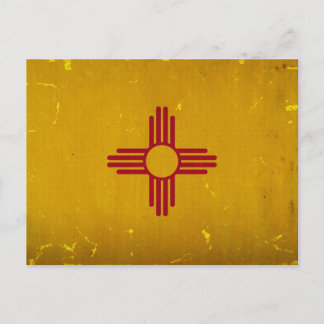New Mexico Flag .png Briefkaart