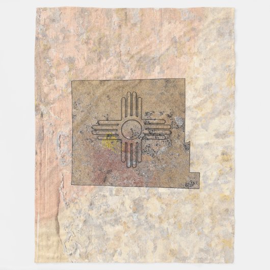 New Mexico fleece deken (Voorkant)