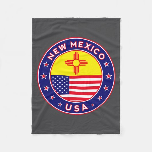 New Mexico Fleece Deken (Voorkant)