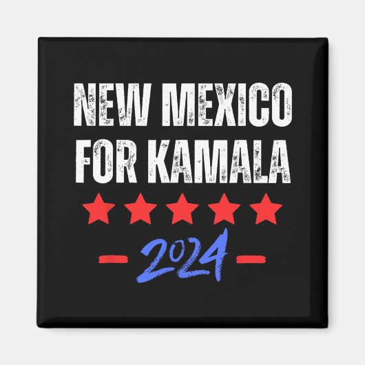New Mexico For Kamala 2024 Dnc Kamala Harris Suprt Magneet (Voorkant)