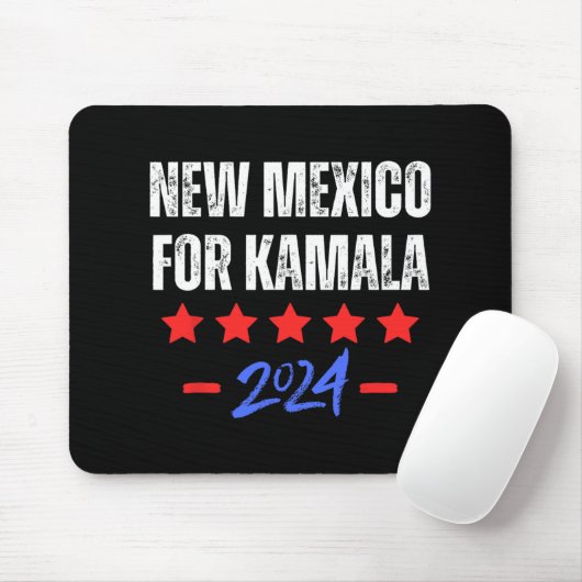 New Mexico For Kamala 2024 Dnc Kamala Harris Suprt Muismat (Met muis)