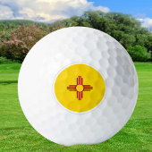 New Mexico Golf Balls, staatsvlag / patriotten Golfballen