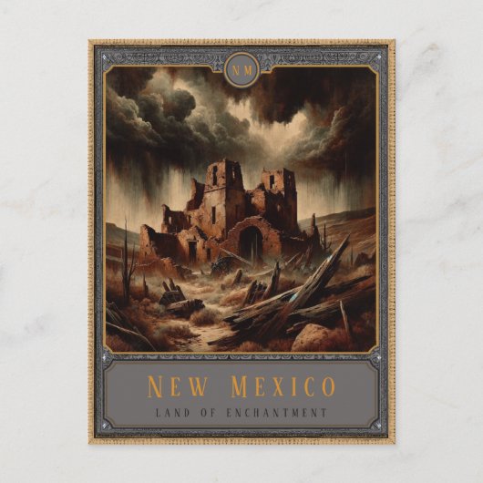New Mexico | Gotische kunst Briefkaart (Voorkant)