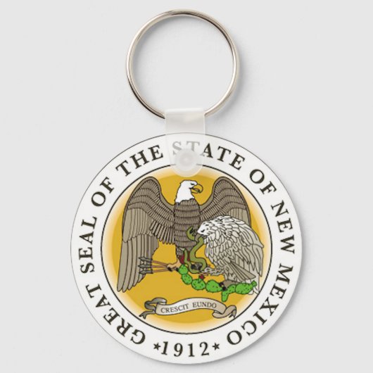 New Mexico Great Seal Sleutelhanger (Voorkant)