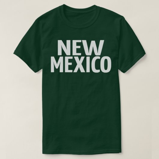 New Mexico heeft me opgevoed 1 T-shirt (Design voorkant)