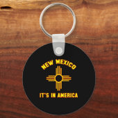 New Mexico Het is in Amerika _1 Sleutelhanger (Voorkant)