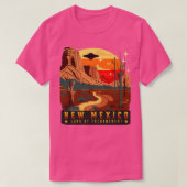 New Mexico, het land van de betovering T-shirt (Design voorkant)