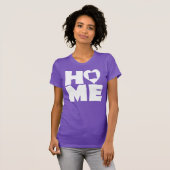 New Mexico Home Heart State T-shirts (Voorkant volledig)