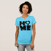 New Mexico Home Heart State T-shirts (Voorkant volledig)