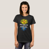 New Mexico Home Oklahoma Roots State Tree-vlag T-shirt (Voorkant volledig)