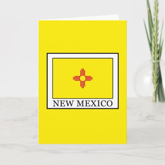 New Mexico Kaart (Voorkant)