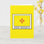 New Mexico Kaart (Gele Bloem)
