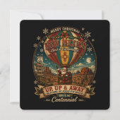 New Mexico Kerstballon Avontuur (Voorkant)