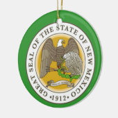 New Mexico* kerstversiering Keramisch Ornament (Links)