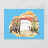 New Mexico Land of Enchantment Souvenir Briefkaart (Voorkant)