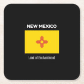 New Mexico, land van aankomst Kartonnen Onderzetters (Voorkant)