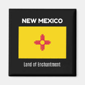 New Mexico, land van aankomst Magneet (Voorkant)