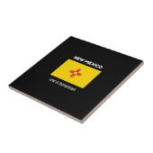 New Mexico, land van aankomst Tegeltje (Zijkant)