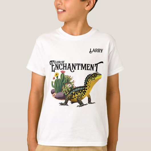 New Mexico, Land van Betovering  Boy's T-shirt (Voorkant)