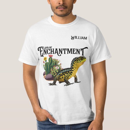 New Mexico, Land van Betovering  Mannen T-shirt (Voorkant)