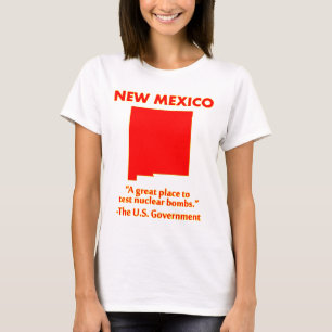 New Mexico - Laten we hier kernbommen testen T-shirt