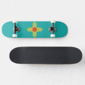 New Mexico License Bord Skateboard (Horizontaal)
