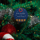 New Mexico luminaria farolito Zia sneeuw Keramisch Ornament