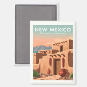  New Mexico Magneet (Voorkant / Achterkant)