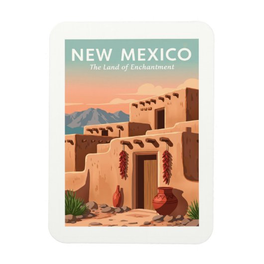 New Mexico Magneet (Verticaal)