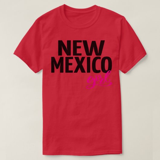 New Mexico Meisje T-shirt (Design voorkant)