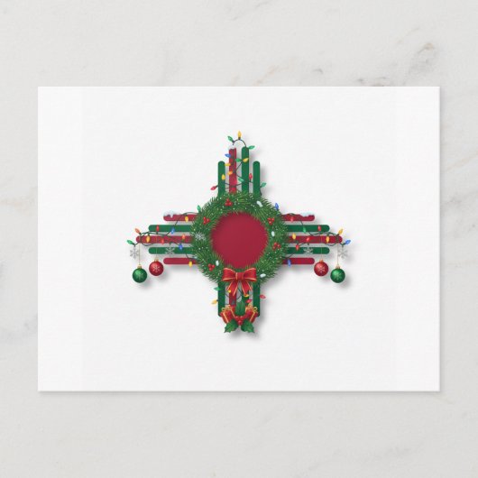 New Mexico Merry Christmas  Uitnodiging Briefkaart (Voorkant)