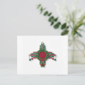 New Mexico Merry Christmas  Uitnodiging Briefkaart (Staand voorkant)