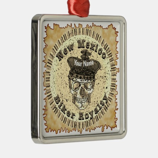 New Mexico  Metalen Ornament (Rechts)