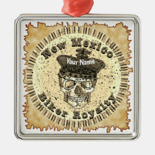 New Mexico Metalen Ornament