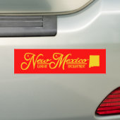 New Mexico (mijn staat) Bumpersticker (Op auto)