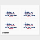 New Mexico Mijn thuisstaat Sticker (Vel)