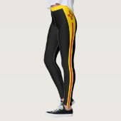 New Mexico mode leggings, N Mexico Vlag / sport Leggings (Links)