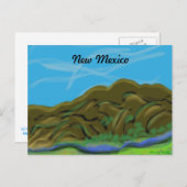 New Mexico Mountains Briefkaart (Voorkant / Achterkant)