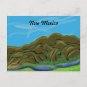 New Mexico Mountains Briefkaart (Voorkant)