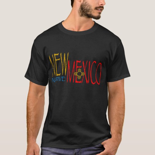 New Mexico Native T-shirt (Voorkant)