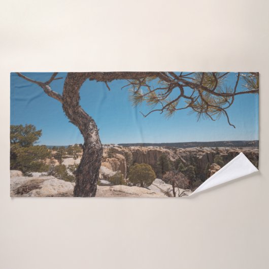 New Mexico Natuur Foto Badhanddoek (Badhanddoek)