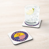New Mexico, New Mexico sticker, telefooncase Bier Onderzetter (Rechterzijde)