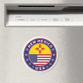 New Mexico, New Mexico sticker, telefooncase Magneet (Insitu (Vaatwasser))