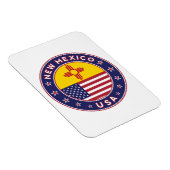 New Mexico, New Mexico sticker, telefooncase Magneet (Rechterzijde)