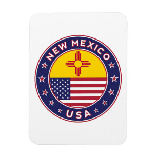 New Mexico, New Mexico sticker, telefooncase Magneet