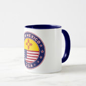 New Mexico, New Mexico sticker, telefooncase Mok (Voorkant rechts)